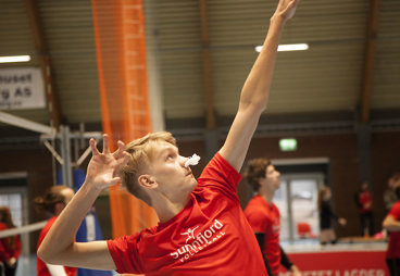 Sunnfjord Folkehogskole Volleyball Smash Nese